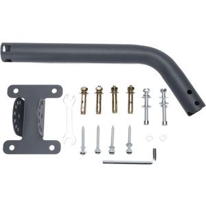 Satellite Mounting Kit, Mounting Bracket Adapter for V2. 180 Degree Adjustable Angle Design, V2 Roof Mount Satellite Pole Mount for Uninterrupted Signal Reception.