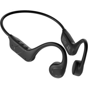 New Bone Conduction Headphones Bluetooth 6.0 Open Ear Headphones with Mic, Balanced Audio, Reduced Sound Leakage, IP54 Waterproof Secure Fit, Wireless Sports Headphones for Running, Workout & Cycling