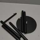 Toilet Paper Holder Stand, Toilet Paper Storage Standing, Standing Toilet Paper Stand, Standing Toilets Paper Holder with Storage, Bathroom ToiletPaper Roll Stand (Double Column)