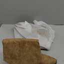 IUV Cowboy Boots For Women Western Cowgirl Boots with Chunky Heel Mid Calf Snip Toe Ideal for low insteps (10, Camel)