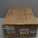 Furologee White Nightstands Set of 2, End Table with Fabric Drawer, Small Side Table for Small Spaces, 2-Tier Storage Shelves End Table, Bedside Table for Living Room, Bedroom, Dorm