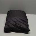 Camping Pillow,Supportive Compressible Travel Pillow Middle Size Lightweight Camp Pillow with Storage Bag for Camping,Hiking,Backpacking,Airplane (Large(15.7''X19.6''), Black)