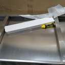 Folding Concession Stand Shelf 18" x 72" Spliced Style for Kitchen | Stainless Steel Drop Down Serving Food Shelf, Easy to Clean & Space-Saving Concession Shelves for Garage, Food Cart