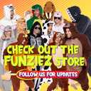 Funziez! Adult Onesie Halloween Costume Animal Dinosaur Shark Unisex Plush One Piece Cosplay Suit for Adults, Men and Women (Large, Pig)