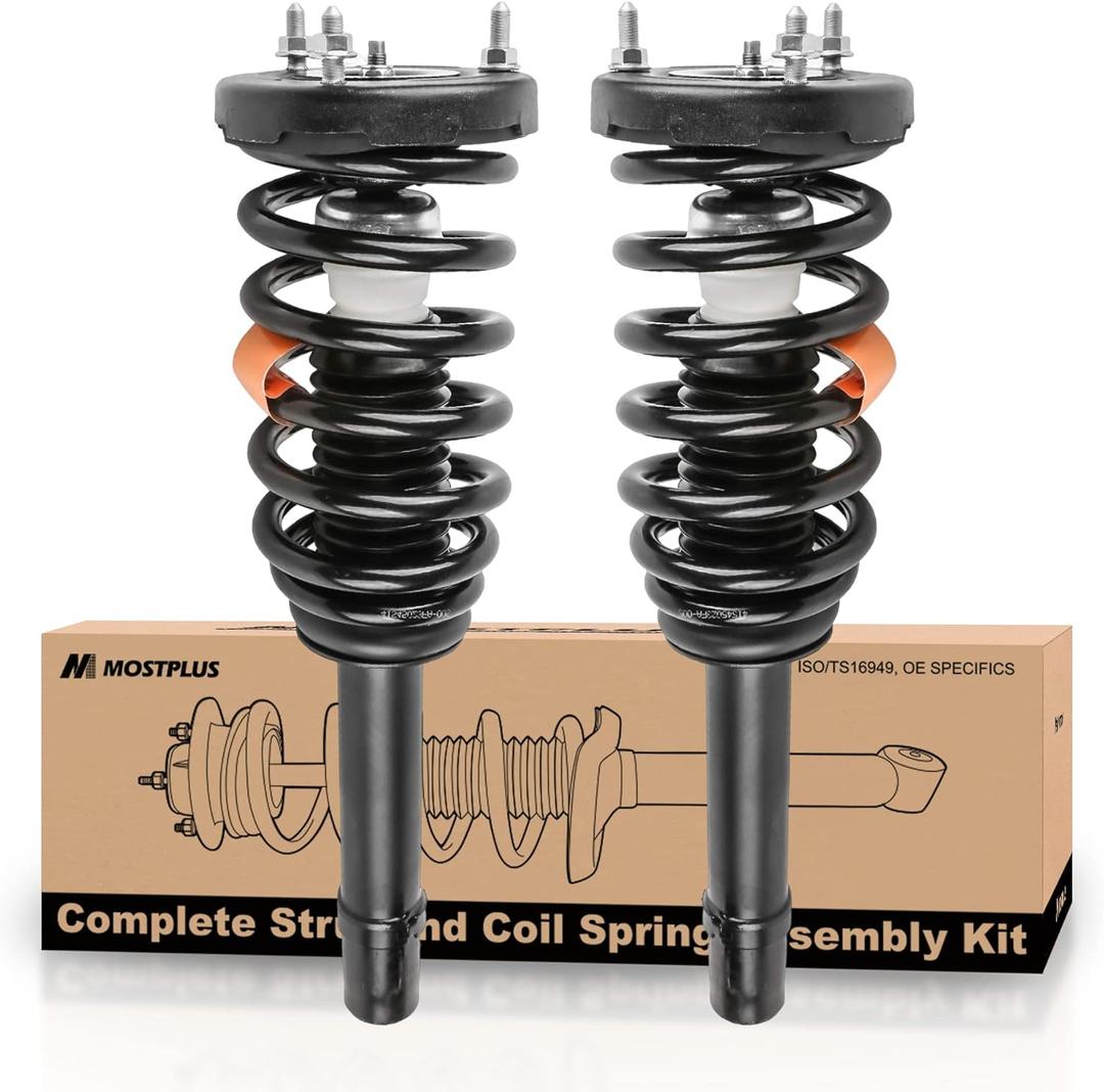MOSTPLUS 172281 Front Complete Struts Shock Absorbers Compatible for Hyundai Azera 2006-2011 Hyundai Sonata 2006-2010