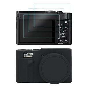 HUADU Screen Protector Compatible for Panasonic Lumix ZS99 Digital Camera,Tempered Glass Film Anti-Scratch High Definition, 2 Pieces