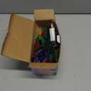 WATERGLIDE C6 Christmas Lights, 33ft 100 LED Faceted String Lights Green Wire Fairy Lights with 29V Safe Adaptor, 8 Lighting Mode, Waterproof for Indoor Outdoor Patio Xmas Tree Party Decor, Multicolor