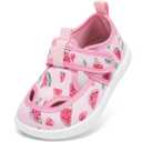 Toddler Wide Toe Box Water Shoes: Boys Girls Zero Drop Beach Sandals Summer Kids Barefoot Swim Pool Shoe, 7