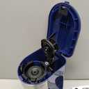 BELLA Dual Brew Single Serve Coffee Maker, Brews both Kcup and Ground Coffee, Large 14oz Capacity, Easy One Touch, Auto Shutoff, Navy (Blue)