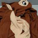 Funziez! Slim Fit Adult Onesie - Animal Halloween Costume - Plush Unisex One Piece Cosplay Suit for Women and Men (Small, Monkey)