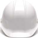 Pyramex Safety SL Series Cap Style Hard Hat, 4-Point Snap Lock Suspension, Adjustable Size