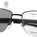 YIMI Photochromic Progressive Multifocus Reading Glasses Spring Hinge Sun Readers Computer Anti Glare Glasses for Men Women