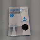 PROTECHDRY - Washable & Reusable Urinary Incontinence Cotton Boxer Brief Underwear for Men, Black, XX-Large