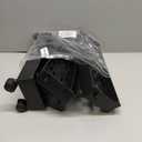 SPACEKEEPER Slim Rolling Storage Cart 4 Tier Bathroom Organizer Cart Mobile Shelving Unit Slide Out Utility Cart for Kitchen, Bthroom, Makeup, Craft, Laundry Narrow Places, Black