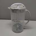 Dr. Brown's Baby Formula Mixing Pitcher with Adjustable Stopper, Locking Lid, and No Drip Spout, 36 oz, BPA-Free, Gray, 1-Pack