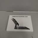 nimin Keyboard case for iPad Pro 11inch M5/M4 2025/2024, 7 Colour Backlit, MultiTouch Trackpad, Floating Magnetic Design, Battery Display, Snow White