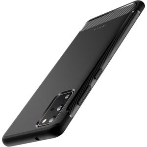 JETech Slim Fit Case for Samsung Galaxy S20 FE 5G 6.5-Inch, Thin Phone Cover with Shock-Absorption and Carbon Fiber Design (Black)