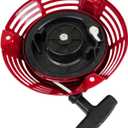 Recoil Starter, GX240 Pull Starter With Pull Cord For 28400-ZE6-T02 HR 214 HR214 215 HR215 Recoil Lawn Mower Replacement Part