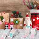 2 x 500Pcs Pink Merry Christmas Stickers - Party Supplies Winter Holiday Roll Sticker Pink Stickers Decoration for Xmas Candy Bag,Gift Boxes Party Favors