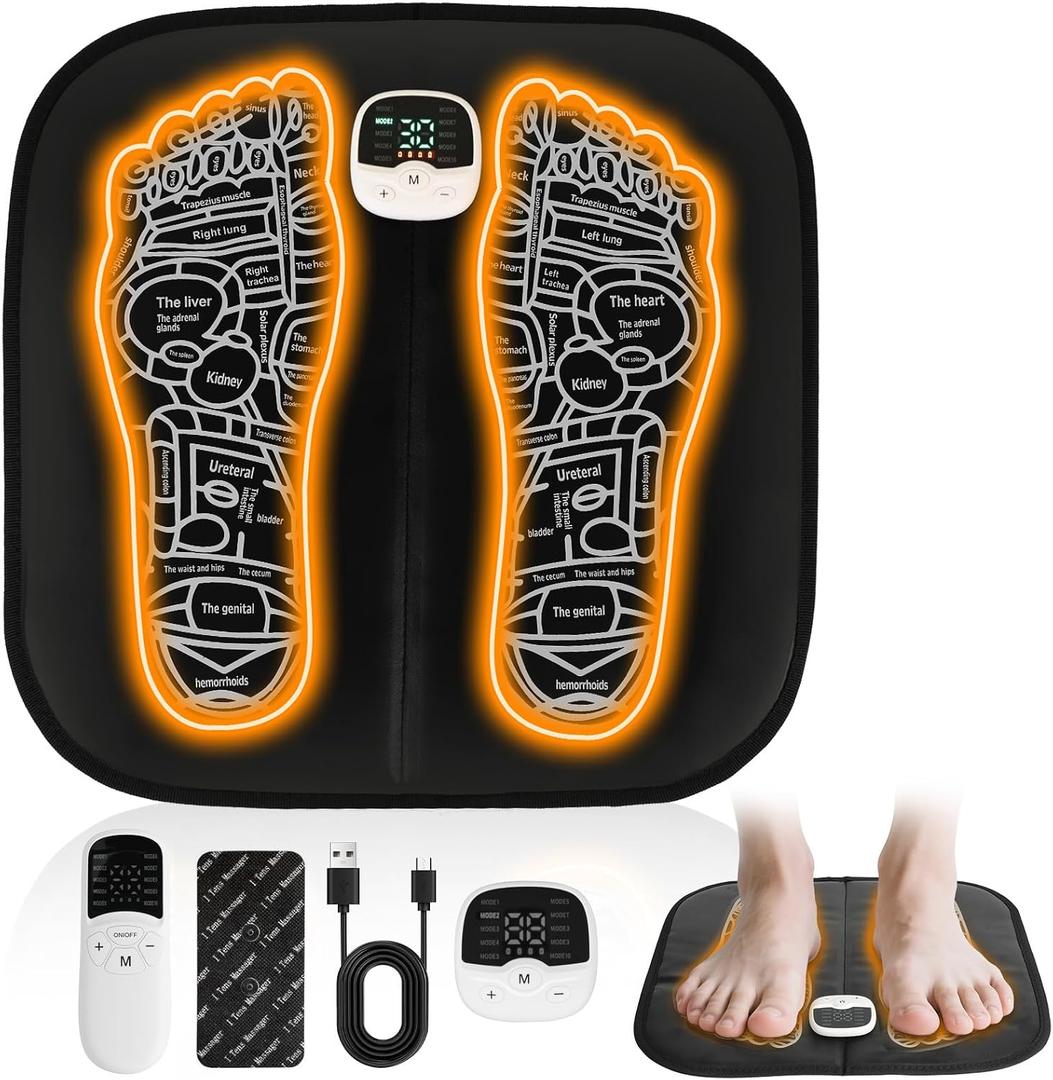 Body & Foot Stimulator, EMS Foot Massager For Relief Of Pain, Intractable Pain And Relief Of Pain Associated With Arthritis, Improve And Facilitate Muscle Performance, Increase Local Blood Circulation