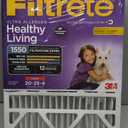 3M NDP03-4S-4 Ultra Allergen Reduction Deep Pleated Air Filter, 20x25x4-In. - Quantity 4