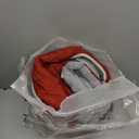 AOFITEE Fullbody Dog Coat Warm Fleece Dog Jacket, Windproof Dogs Winter Coat with Harness Built in, Reflective Turtleneck Dogs Snowsuit Puffer Jacket, Four Legged Pet Snow Suit, Christmas Red XXL (Burgundy)