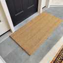 Ecomills Coco Coir Doormat, 36" x 48", 0.5" Thick Natural Coconut Fiber Mat with Vinyl Non-Slip Backing, Heavy Duty Front Door Entrance Mat