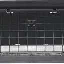 Witten 500bl Manual Foundation Vent With Damper, Black