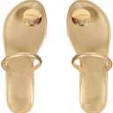 Verdusa Women's Dressy Flat Sandals Flip Flop Casual Summer Thong Beach Sandal, Size: 11