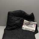 MAXIJIN Waterproof Oversized Couch Covers for 3 Cushion Couch, 79" Quilted Sofa Covers Washable Pet Dog Couch Cover Protector with Elastic Strap & Side Pocket (Large Sofa, Black)