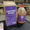 Skin Said Yes Lavander Castile Soap, Made in Greece, No Palm Oil, Vegan, Organic Castile Soap Liquid - 1 Gallon Multipurpose - Perfect for Body, Bath, Home or Laundry, Professional Pump Included