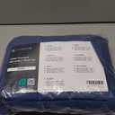 LuxClub 4 PC King Sheet Set, Deep Pockets Wrinkle Free Cooling Bed Sheets Hotel Bedding for Women, Men, Includes 1 Fitted Sheet, 1 Flat Sheet and 2 Pillowcases-Soft Navy