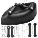 GY20417 48-Inch Mulch Cover Kit Compatible with John D-eere Lawn Tractors for 145 155C L120 L130 LA130 LA140 LA145 LA155 LA165 Mowers