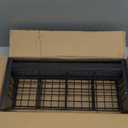 Extra Large Utensil Holder for Kitchen Counter, Kitchen Cooking Utensil Holder Organizer Kitchen Utensil Racks with Drying Base Cooking Tools Storage for Countertop Sink Cutlery Holder, 4 Compartments (Black)