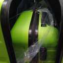 Coolife Luggage 3 Piece Set Suitcase Spinner Hardshell Lightweight TSA Lock (apple green,20/24/28)