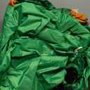 Preboun 10ft Inflatable Green Castle Emerald Green Castle Inflatables Arch Blow up Archway Built in LED Lights for Wizard Birthday St. Patrick's Fairy Tale Party Yard Garden Outdoor Decor