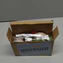 Jexine Mini Darning Egg for Socks 14 Hooks Small Speedweve Style Weaving Darning Loom with 9 Pcs Large Eye Needles 50 Colors Thread for Handcraft DIY Weaving Repair Tool (Silver)