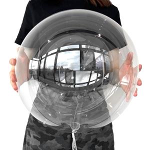 Bobo Balloons 24 Inch Clear Bubble Balloon for Stuffing, 25 Pcs Transparent Balloons for DIY Party Decor, Birthday, Wedding, Baby Shower, Grad, Anniversary, Indoor Outdoor Celebration