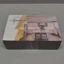 Amerdeco 10 Pack Matte Black and Gold Knurled Cabinet Pulls 5 Inch Hole Center Kitchen Cabinet Handles for Drawer Cupboard and Wardrobe ZH0038