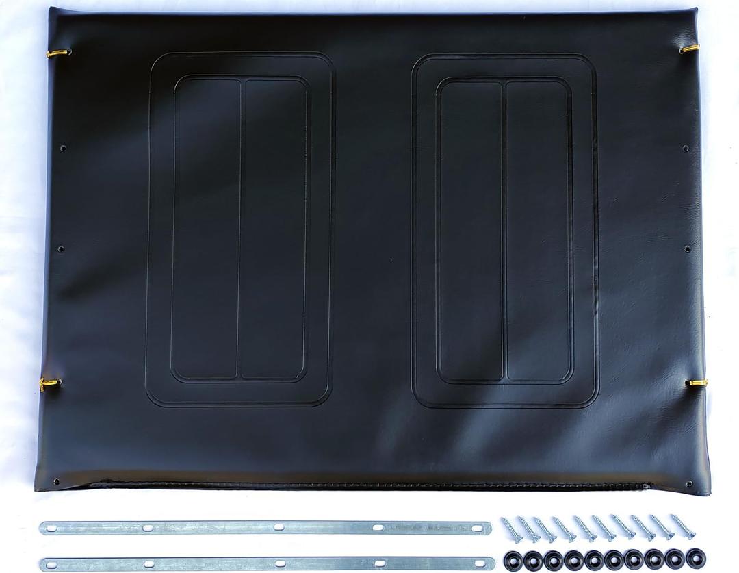 22 inch wheelchair seat replacement,Heavy-Duty wheelchair seat replacement 22x18,Vinyl Seat Upholstery,Embossed,Replacement parts,W/Hardware,Suitable for K7,Bariatric Sentra EC wheelchairs(1Ea,Black)