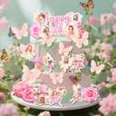 Fairy Cake Topper Fairytale Theme Party Decorations