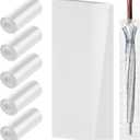 500 Pcs Clear Disposable Wet Umbrella Rain Bags Heavy Duty Umbrella Sleeve Big Covers for Wet Umbrellas Keep Church Lobby Floors Dry