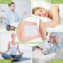 3 x 10pcs Castor Oil Pack Wrap, Transparent Film Castor Oil Pack, No Irritation, Self-Adhesive, No Leakage, Portable, for Home and Travel (1 Count (Pack of 10))