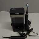 Waterpik Aquarius Water Flosser For Teeth Cleaning, Gums, Braces, Dental Care, Electric Power With 10 Settings, 7 Tips For Multiple Users And Needs, ADA Accepted, Black WP-662