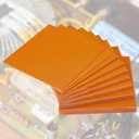 2 x PATIKIL Orange Phenolic Sheet, 1pcs 200x200x3mm Laminated Resin Plate Board PCB Sheet for Electrical Electronic Fixtures DIY and Crafts