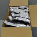 Tatuo 8 Pcs Wig Stand, 9.8"-18.9" Adjustable Height Wig Head Holder Portable Hat Display Stand Travel Storage Holder for Multiple Styling Practice DIY Non Slip Stable(Black)