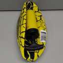 Wave Runner Grip It Waterproof Junior Size Football, 9.25 Size, Durable & Double Laced, Perfect for Beach Accessories, Kids Games, Pool Toys, Outdoor Games, All-Weather Indoor & Outdoor Play (Yellow/Purple)