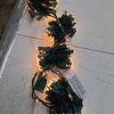 PREXTEX 200 Count Clear Christmas Tree Lights - 40 ft Warm Fairy String Lights with Green Wire - Indoor and Outdoor Mini Light for Christmas, Holiday Decorations, Trees, Fences, Patios and More