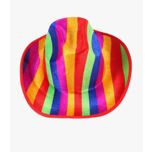 Vaguelly Art Clown Hat Accessory Stage Performance Cap for Adults Boys and Girls