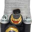 Engine Oil Cooler and Filter Housing Adapter gaskets Sensor Kit Replace 5184294AE Compatible with 2011-2013 Chrysler 200/300 Dodge Journey Jeep Wrangler Ram 3.6L Aluminium Silver